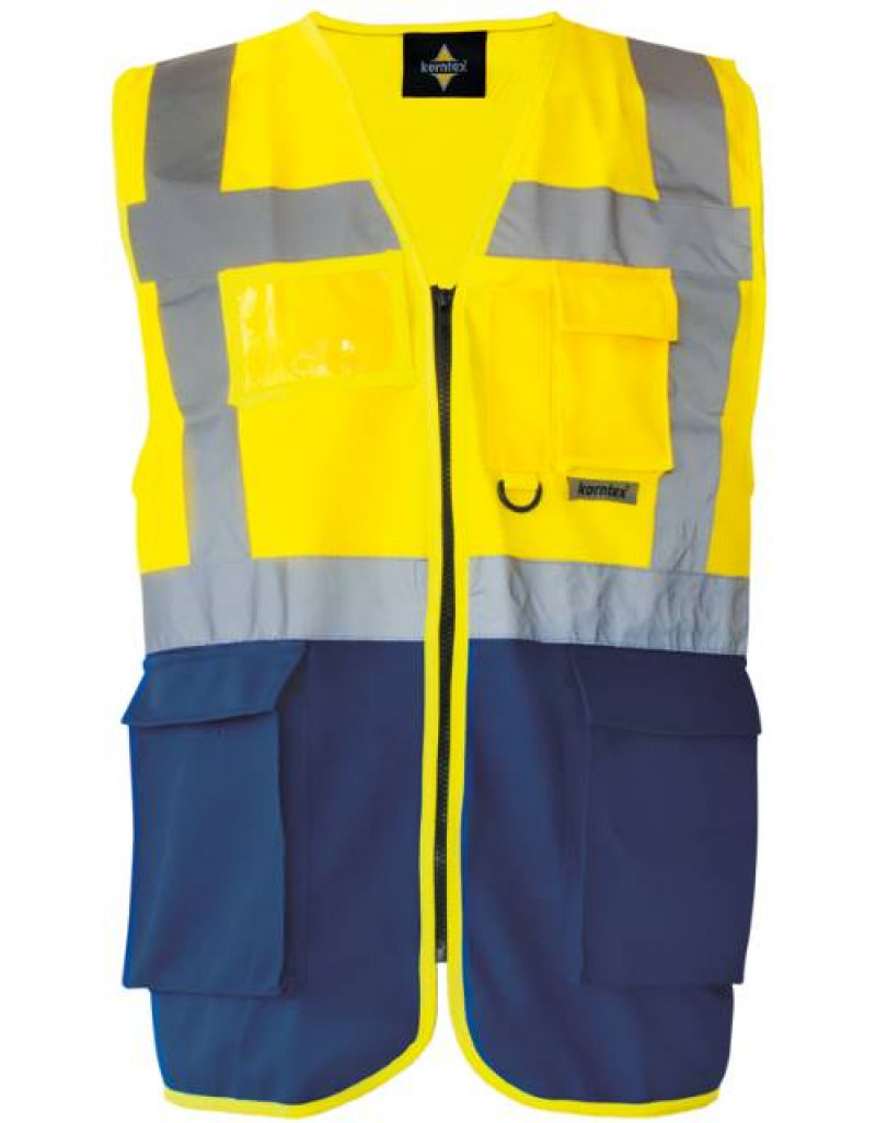 Vestă de lucru multifuncțională cu buzunare